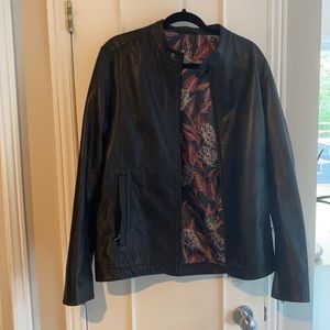 Ted baker leather jacket